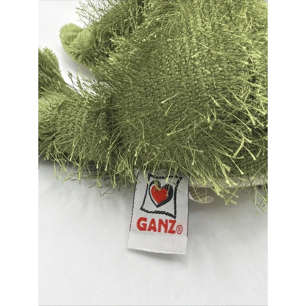 Ganz Webkinz Fuzzy Frog Green Plush Stuffed Animal‎ 9